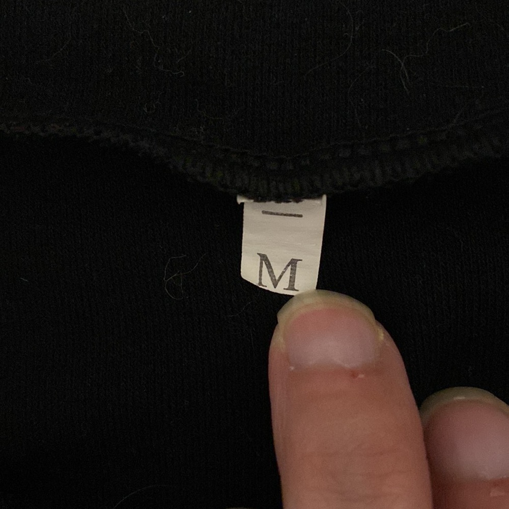 Black 'Mama Bear' Sweatshirt with Brown Elbow Patches - Picture 2 of 2